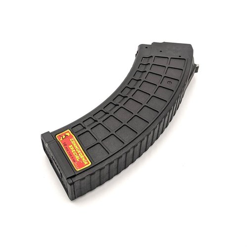 Il MAG47 10/30 Gen 2 è un caricatore AK 47 robusto e affidabile, progettato per conformarsi alle leggi statali, con rinforzi in acciaio inossidabile e costruzione in polimero.