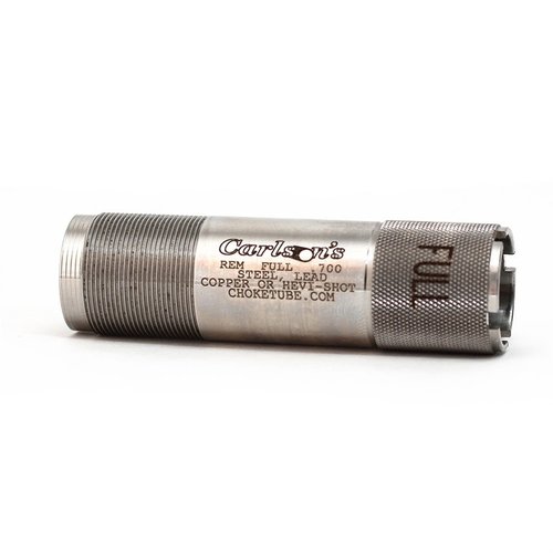 I tubi di strozzatura REM-CHOKE 12 GA di CARLSONS offrono modelli di tiro coerenti e riducono la deformazione del pallino grazie alla superficie interna liscia.