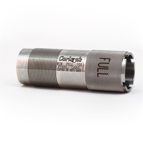 Les choke tubes Carlson's Sporting Clays en acier inoxydable 17-4 offrent des motifs plus cohérents grâce à leur section parallèle agrandie de 25%.