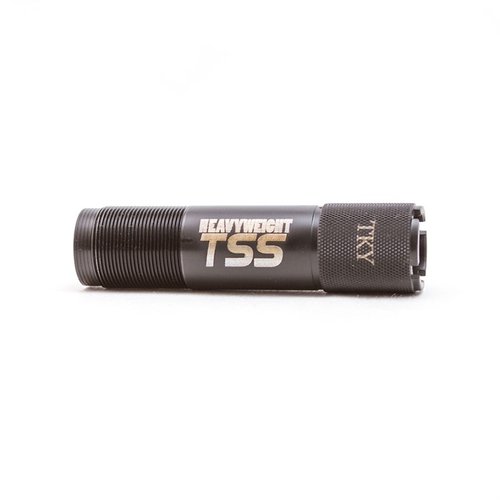 Les tubes de choke TSS Turkey de Carlson's sont parfaits pour les munitions TSS, offrant une densité supérieure et une portée exceptionnelle pour des tirs précis.