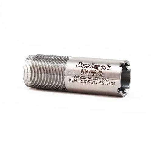 Les tubes de choke en acier inoxydable 17-4 de Carlson's pour Remington offrent durabilité et performance, garantis à vie et fabriqués aux États-Unis!