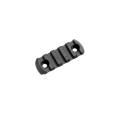 Die M-LOK SLOTTED PICATINNY RAIL aus Flugzeug-Aluminium ermöglicht dir die Montage von 1913 Picatinny-Zubehör wie Licht und Griffe. Made in USA!