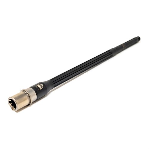 Le canon Faxon AR 308 Heavy Fluted offre précision et légèreté, avec un revêtement nitride pour une durabilité accrue et des propriétés de refroidissement améliorées.