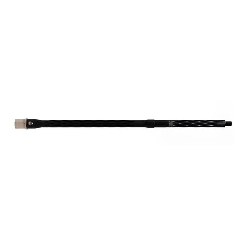 Le canon MATCH 22 ARC de Faxon offre une précision exceptionnelle avec son profil flûté, un traitement Nitride et un rayonnement 5R pour un tir performant.