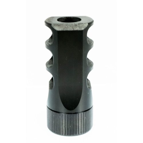 Der MUZZLOK® 3-Port Muzzle Brake von Faxon reduziert den Rückstoss erheblich, lässt sich ohne Crush Washer einfach montieren und im Feld schnell anpassen.