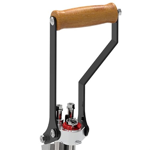 Améliore ton App press avec le kit de mise à niveau de la poignée en rouleau de LEE PRECISION, qui inclut des leviers en acier et une poignée ergonomique en bois.