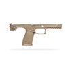 Das BRAVO Chassis für die SIG Sauer P320 bietet verbessertes Ergonomie, integrierten Magwell und ist kompatibel mit verschiedenen Zubehörteilen für schnelles Nachladen.