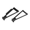 Le FIBER REINFORCED POLYMER TRANGLE STOCK BODY est super rigide, avec un corps en aluminium, des points de fixation QD et un système de pliage rapide pour un usage pratique.