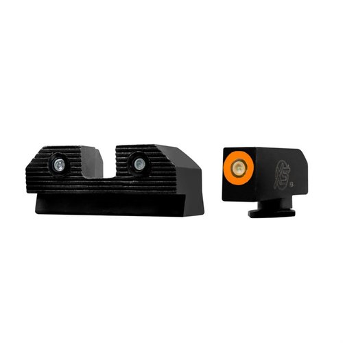 Les R3D 2.0 Night Sights pour Glock offrent une installation facile, une durabilité exceptionnelle et une visibilité optimale pour un tir précis en toutes conditions.