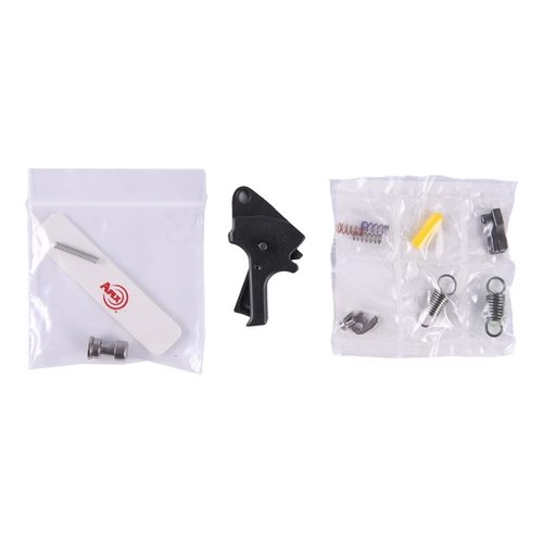 Mit dem Apex Flat Face Forward Set Trigger Kit für S&W M&P M2.0 erhältst du einen einstellbaren Abzugsgewicht von 3.3-5.5 lbs und eine um 40% reduzierte Abzugsbewegung.