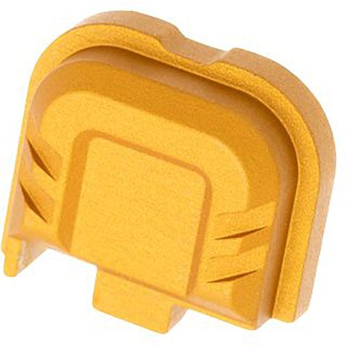 Die Tyrant CNC Slide Cover Plate für Glock 43X/48 aus hochwertigem Aluminium bietet ein elegantes Chevron-Design, perfekte Passform und benötigt keine Werkzeuge.