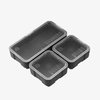 Les DAKA Bins sont parfaits pour organiser tes pièces et outils, avec des couvercles transparents et un design empilable, idéaux pour le DAKA GRID Organizer.