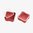MAGPUL DAKA 2X2 BINS 3.6" X 3.6" X 1.8" RED 2/PACK