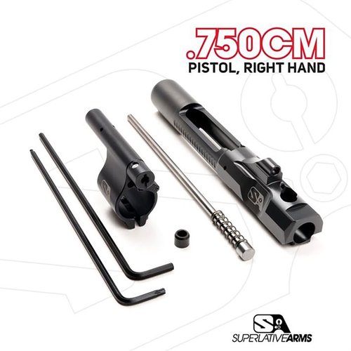 Das Superlative Arms AR-15 Adjustable Piston System bietet eine verbesserte Gasregulierung, weniger Verschleiss, geringeren Rückstoss und eine kühlere, sauberere Leistung.