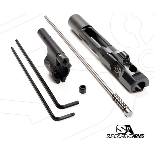 Le système de piston ajustable AR-15 de Superlative Arms offre un fonctionnement plus propre, moins de recul et une durabilité accrue grâce à son mode Bleed Off®.