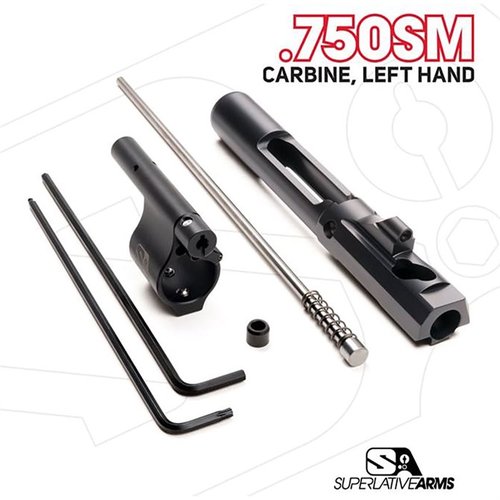 Avec le système de piston ajustable Superlative Arms, tu obtiens un fonctionnement plus propre, moins de recul et un réglage facile du gaz sans contamination.