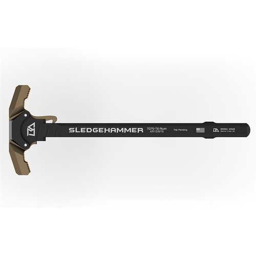Der Sledgehammer AR-15 Charging Handle bietet herausragende Leistung, robuste 7075-T6 Aluminiumkonstruktion und effektive Gasbust-Funktionen für ein besseres Schiesserlebnis.