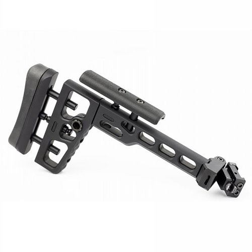 Der S.A.S. Tactical Folding Stock mit Picatinny Adapter bietet dir eine kompakte Bauweise, Flexibilität und einfache Montage für deine Waffe – ideal für jedes Einsatzszenario.