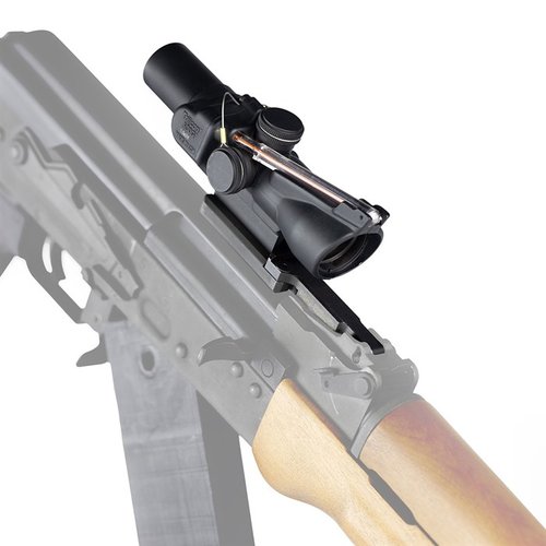 Le RSR2 MOUNT pour Trijicon ACOG offre un montage direct pour les micro points rouges, léger, en acier, idéal pour ton AK-47. Optique non incluse.