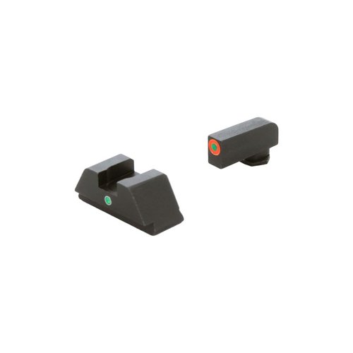 Die AMERIGLO® i-Dot Tritium Visierungen bieten eine schnelle und einfache vertikale Zielausrichtung für Glock® 42, 43, 43X, 48 – perfekt für jeden Schützen!