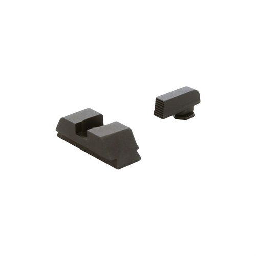 Le mire serrate AMERIGLO® offrono design robusti e semplici per pistole da portare quotidianamente, garantendo velocità e precisione con una larghezza della lama frontale di 0.115".