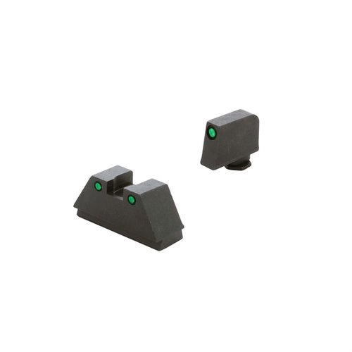 Die XL Tall Optic kompatiblen Trit Sights für Glock® bieten eine klare Sicht bei Verwendung mit Suppressoren oder RMR, mit Trijicon Tritium für Nachtsicht.