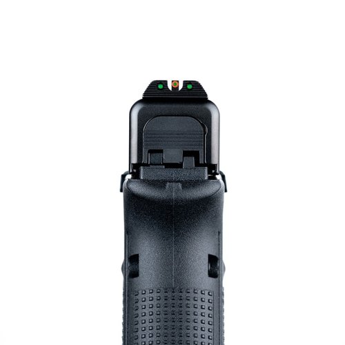 Il set di mirini notturni AmeriGlo Agent per Glock® offre visibilità migliorata e acquisizione rapida del mirino in qualsiasi condizione di luce.