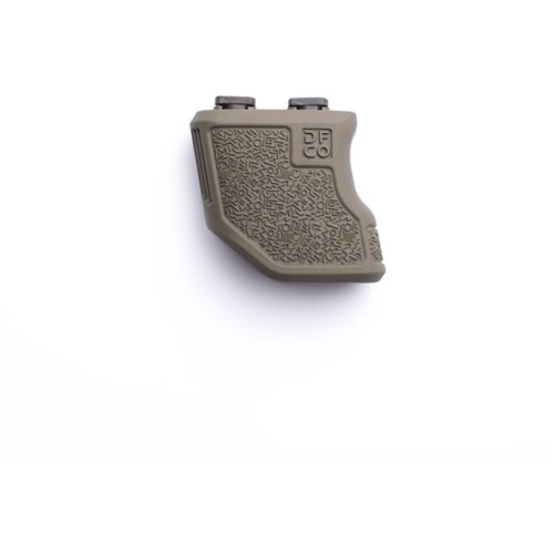 Le TIGER CLAW M-LOK offre une prise angulaire de 10 degrés, un design ergonomique et une texture rétro, améliorant le contrôle et la manipulation des armes.