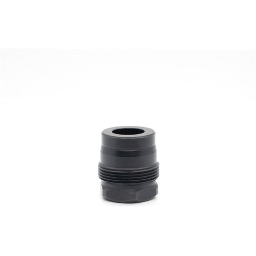 Le MINI MUZZLE BRAKE offre une compatibilité avec Atlas et Plan B, un fini en Black Nitride et une installation facile pour un tir précis et silencieux.