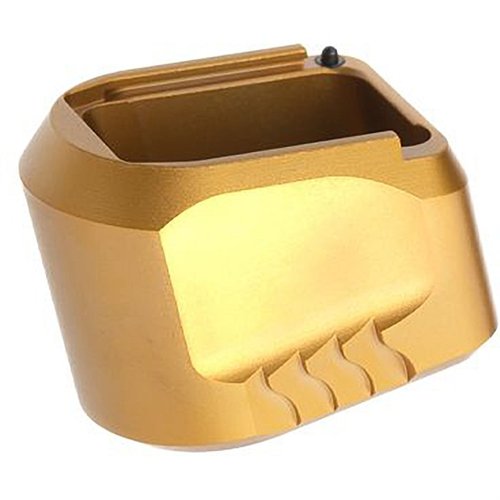 Améliore ton M&P 1.0/2.0 avec l'extension +5 de Tyrant CNC: technologie NoBak, prise renforcée, durabilité en aluminium, et 5 cartouches supplémentaires!