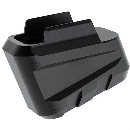 Mit der Tyrant CNC Magazine Extension für die SIG Sauer P320 erhältst du schnell und einfach 5 zusätzliche 9mm Patronen für deine Magazine!