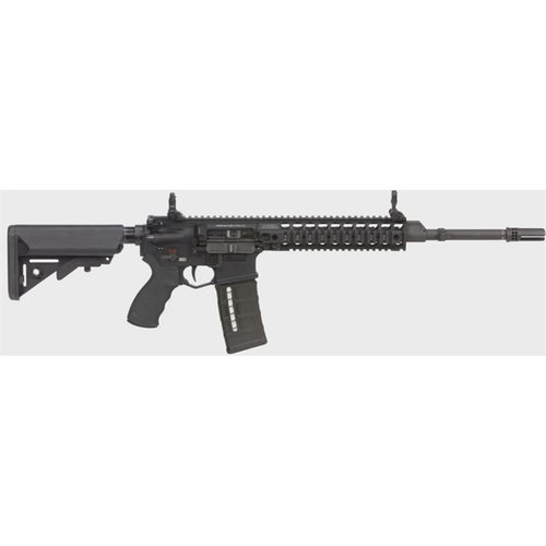 Découvre le fusil semi-automatique NEW ZEALAND 5.56 NATO avec un design monolithique, un chargeur de 30 coups et des fonctionnalités ambidextres pour une précision optimale.