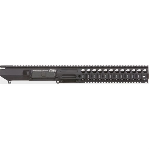Découvre le MRP-H QUAD 7.62MM, un upper receiver monolithique léger et robuste, avec un système de verrouillage innovant et des rails quad pour une personnalisation optimale!