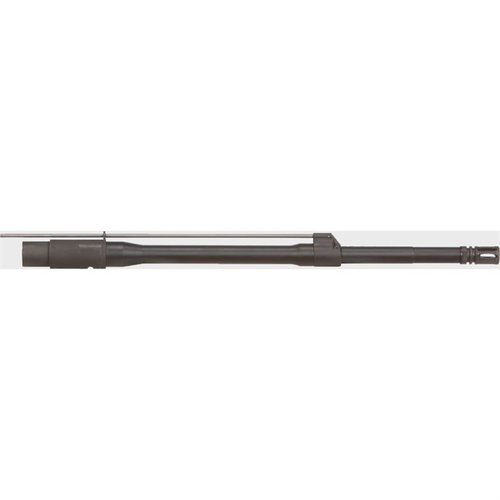 Le canon LMT MWS 6.5 Creedmoor de 20" est en chromoly, avec un pas de rayure de 1:8" et comprend un bloc de gaz bas profil et un cache-flamme A2.