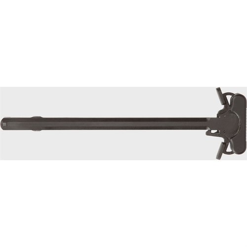 Améliore l'ergonomie de ton SR-25 avec la poignée de chargement ambidextre 7.62mm, dotée de latches tactiques pour une manipulation facile et précise.