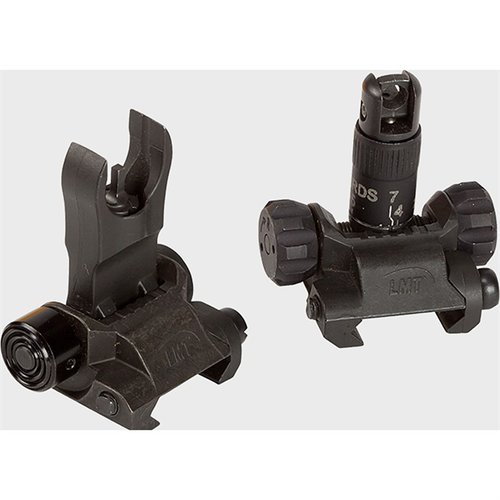 Il kit AR-15 IMPERIAL BUIS offre mirini frontali e posteriori robusti e flessibili, progettati per condizioni estreme e precisione fino a 700 yards.