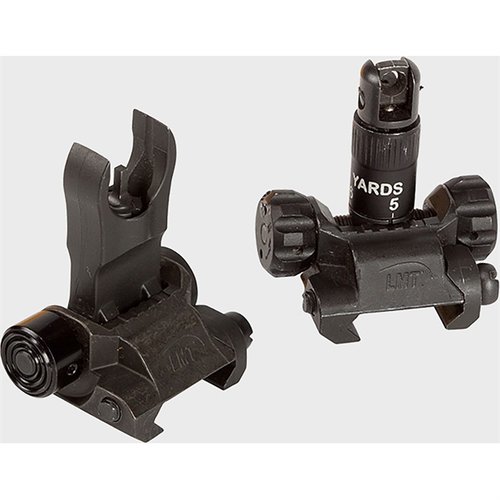 Das AR-308 IMPERIAL BUIS KIT bietet robuste Front- und Rücksicht für alle Bedingungen, mit flexibler Frontsicht und einfacher Höhen- und Windeneinstellung.