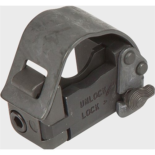 Il M203 QD MOUNTING BRACKET di LMT DEFENSE offre un montaggio rapido per M203, eliminando la necessità di supporti con legature, compatibile solo con canne da 14.5" e 16".