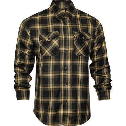 La chemise flanelle BROWNELLS PATERSON offre confort, style et praticité avec sa coupe décontractée, son tissu D-Tech™ et ses poches à rabat.