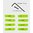 BLACK DOG MACHINE LLC V208 AR-15 22 LONG RIFLE 25 ROUND MAGAZINE NITRO GREEN