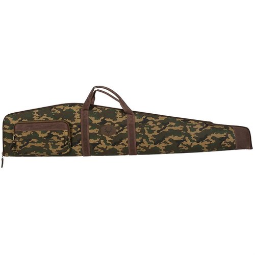 Scopri il RAWHIDE CLASSIC RIFLE CASE: resistente tela cerata, fodera in faux lana, tasca frontale, e imbottitura spessa per protezione massima.