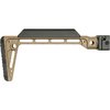 Le MINIMALISTIC SIDE FOLDING STOCK est robuste, pliable, et confortable, avec 5 attaches QD et un design rigide en aluminium anodisé, parfait pour ta carabine.