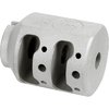 L'ALPHA TANK BRAKE offre una riduzione massima del rinculo grazie al design a doppia camera, costruito in acciaio inox 416, con finitura Blast o Black Nitride.