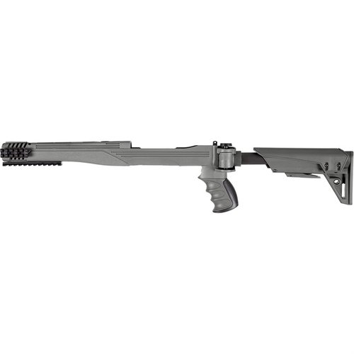 Le stock STRIKEFORCE GEN2 pour Ruger 10/22 offre un ajustement à six positions, un système TracLOCK, et un design ergonomique pour un confort optimal.
