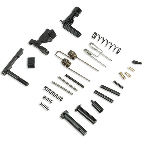 Das AR-15 LOWER PARTS BASIC BUILD KIT von KAK INDUSTRY LLC. bietet alles, was du für den Bau deines AR-15 Lower Receivers benötigst, ausser Hammer und Trigger.