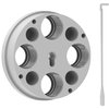 Le ULTIMATE TOOL CARRIER pour Ultimate Turret Press est usiné avec précision, accepte les bushings Lee Breech lock et offre 4, 5 ou 6 positions de die.