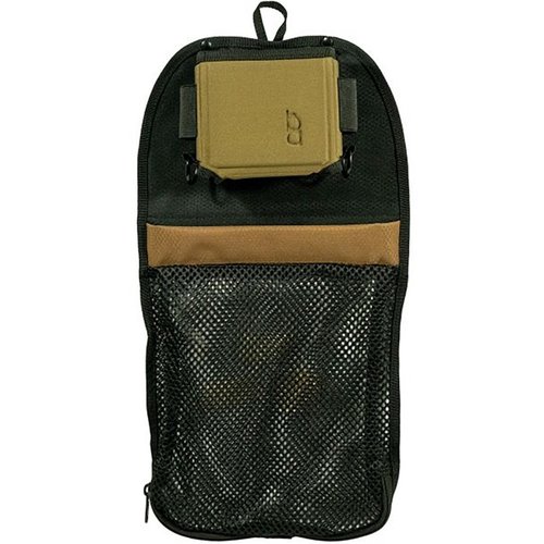 Le TOP GUN STRUCTURED MESH SHELL POUCH de BOB ALLEN te permet de transporter jusqu'à 100 douilles vides et une boîte de cartouches avec des clips renforcés.