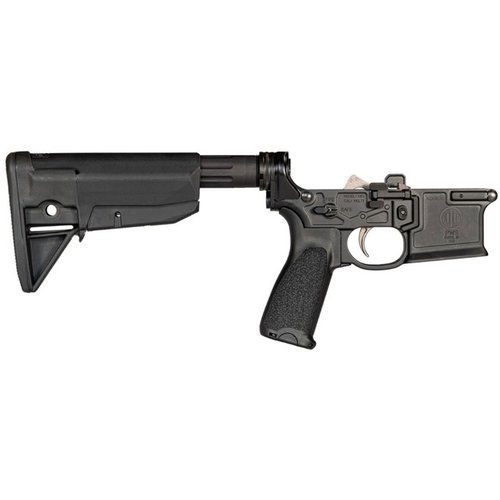 Le MK1 MOD 2-M est un lower receiver complet ambidextre, en aluminium forgé, avec un trigger amélioré et un buffer tube optimisé pour une performance maximale.