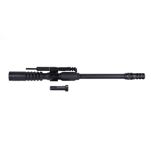 Il kit di conversione UXR 300 AAC Blackout consente cambi calibro facili con il sistema XChange, garantendo adattabilità e prestazioni eccellenti.