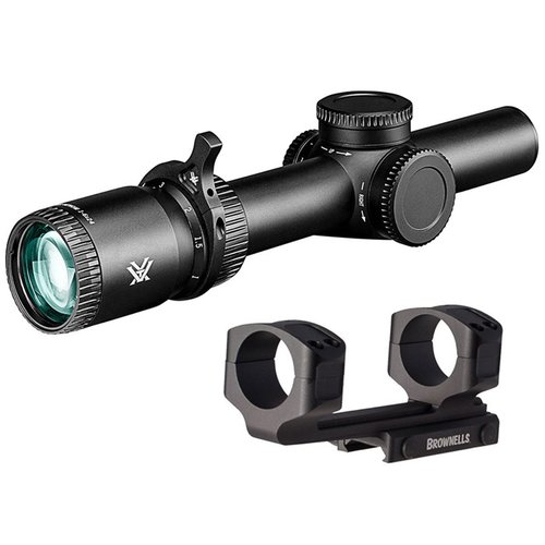 Le VORTEX VENOM 1-6x24mm SFP offre une précision rapide avec un réticule AR-BDC3 illuminé, parfait pour les tirs à courte et moyenne distance.